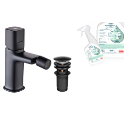 Elegancja i Funkcjonalność: Bateria Bidetowa LAVEO Tores Czarna + Ocet Gospodarczy w Żelu