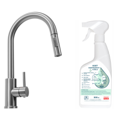 Zestaw Premium: Bateria kuchenna z mosiądzu i ocet gospodarczy w żelu za darmo