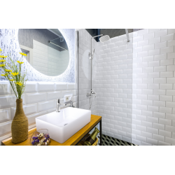 Glamour Chrom Lux: Nowoczesna Deszczownica z Ruchomą Wylewką + Ocet Gospodarczy Gratis