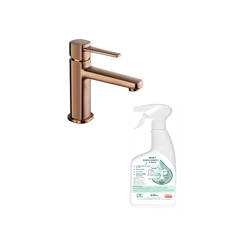 Bateria Glamour Miedź - Elegancja w Twojej Łazience! + Ocet Gospodarczy Gratis