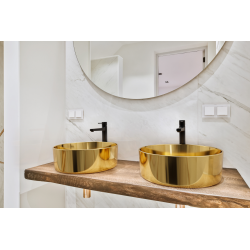 Bateria Umywalkowa GLAMOUR Czarna - Elegancja i Styl, z Ocet Gospodarczy GRATIS!