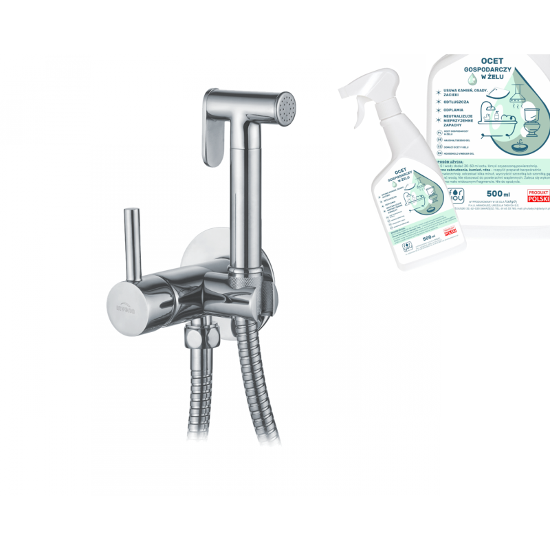 Podtynkowa Bateria Glamour Chrom z Bidetką - Elegancja i Funkcjonalność dla Twojej Łazienki