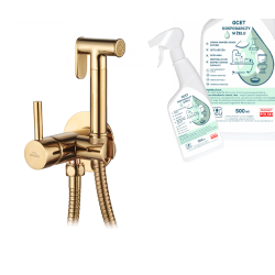 Elegancja VIP: Złota Bateria Bidetowa Glamour z Bidettą - Luksus dla Twojej Łazienki!