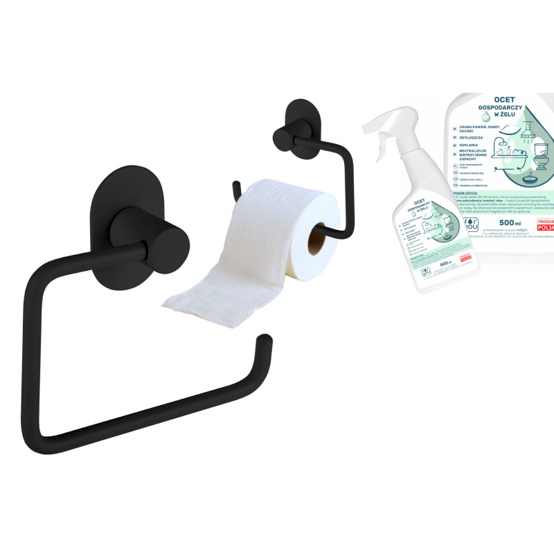 Elegancki Uchwyt na Papier Miri z Ocet Gospodarczy Gratis - Styl i Funkcjonalność!