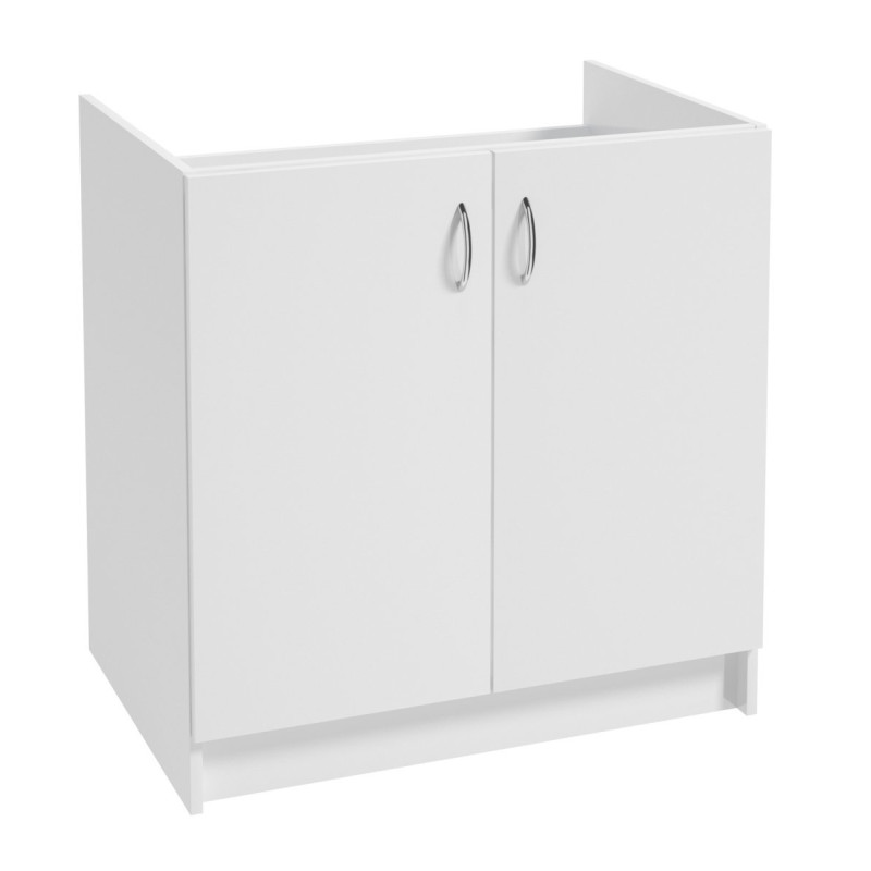 Elegancka Szafka SINGLE 80x60 Biała z Gratisem: Ocet Gospodarczy - Naturalna Czystość!