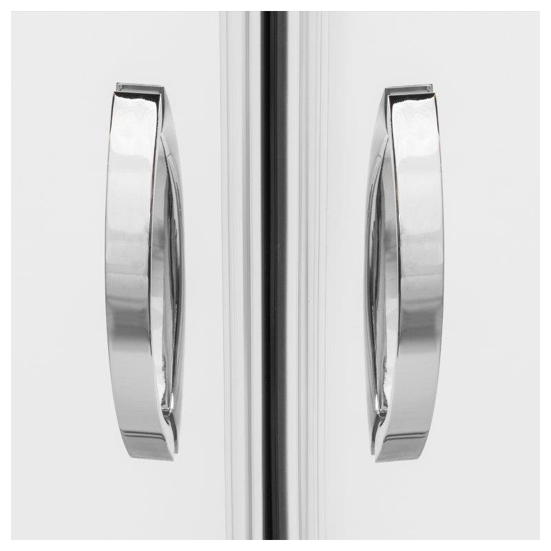 Luksusowa Kabina Prysznicowa STYLIO 80x100 z Brodzikiem i Powłoką CleanGLASS