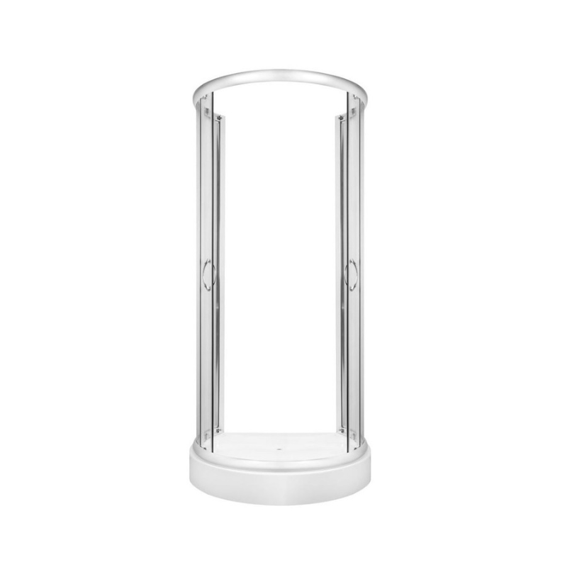 Luksusowa Kabina Prysznicowa STYLIO 80x100 z Brodzikiem i Powłoką CleanGLASS