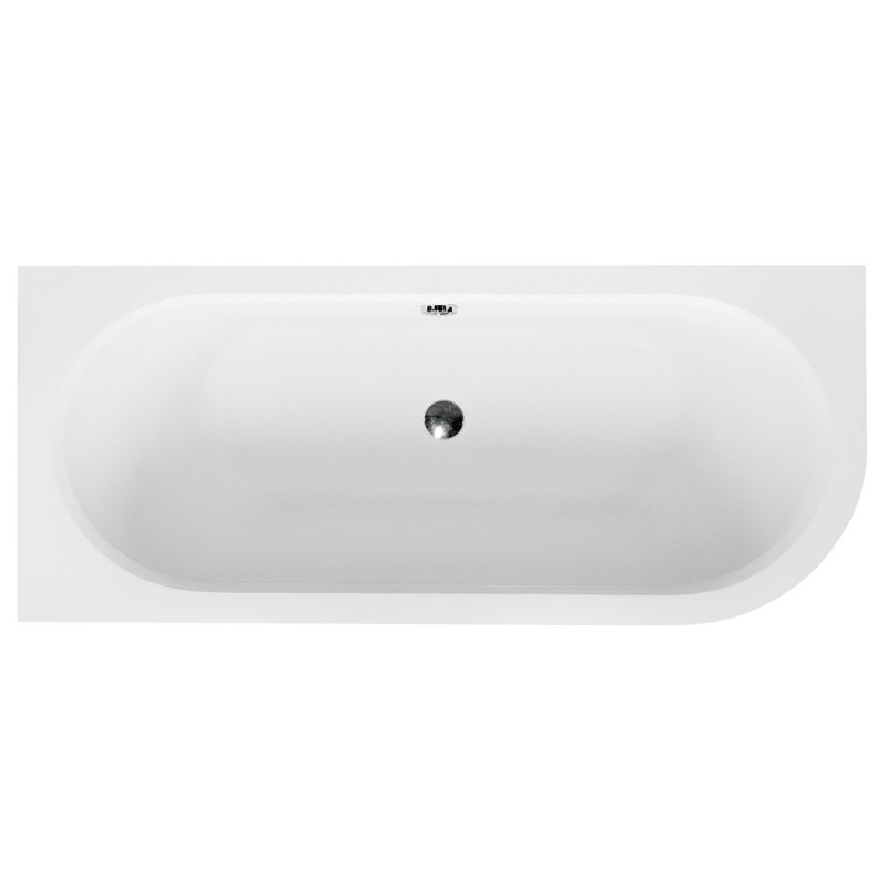 Luksusowa wanna narożna Besco Avita 180x80 z syfonem, elegancja i komfort w Twojej łazience