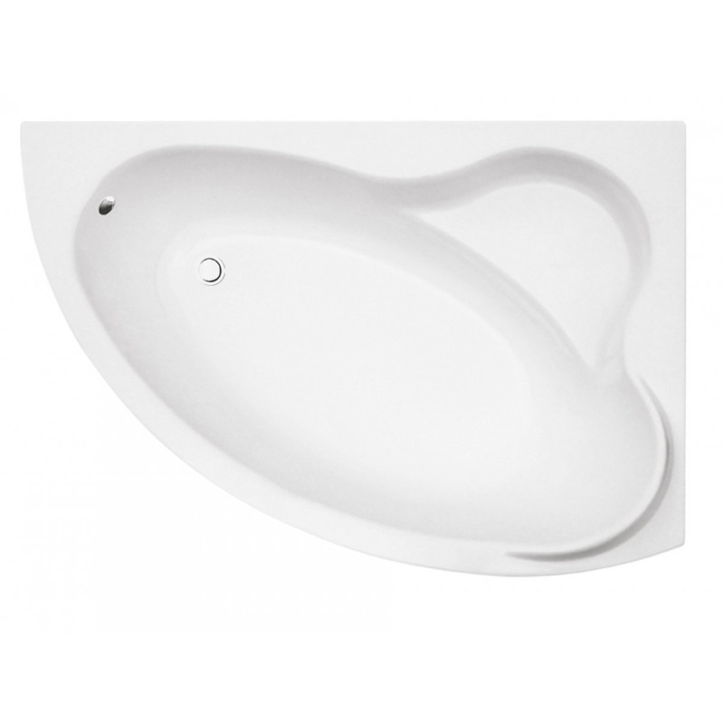 ADA Premium Wanna Akrylowa 160x100 Prawa ze Syfonem i Białą Obudową - BESCO Excellence