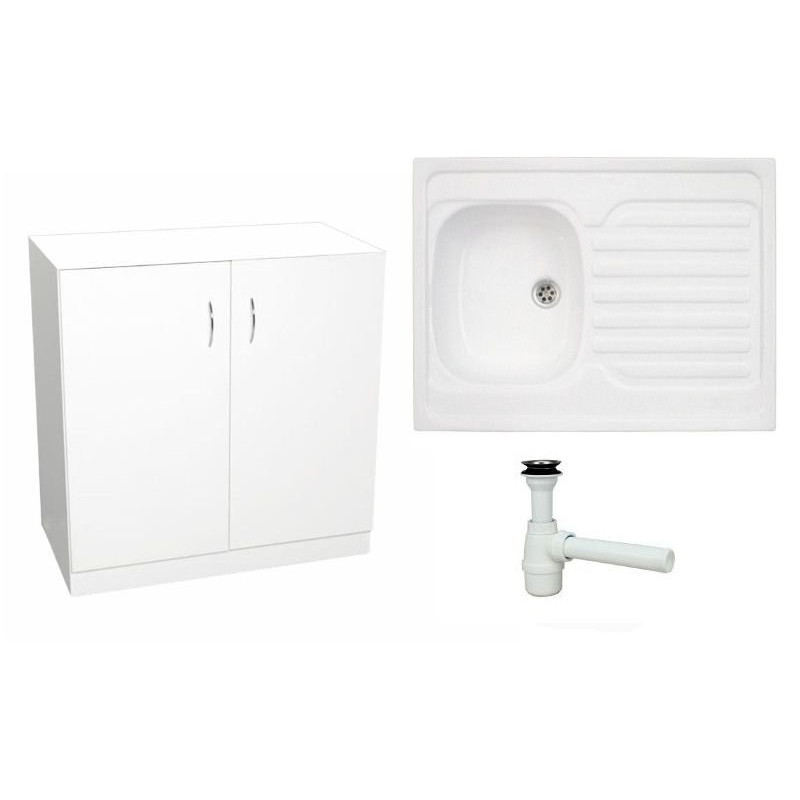 Nowoczesna Szafka z Zlewem 80x60 - Elegancja i Funkcjonalność w Jednym