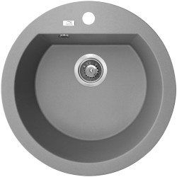 Laveo Dafne zlewozmywak granitowy szare 510x205 1-komorowy