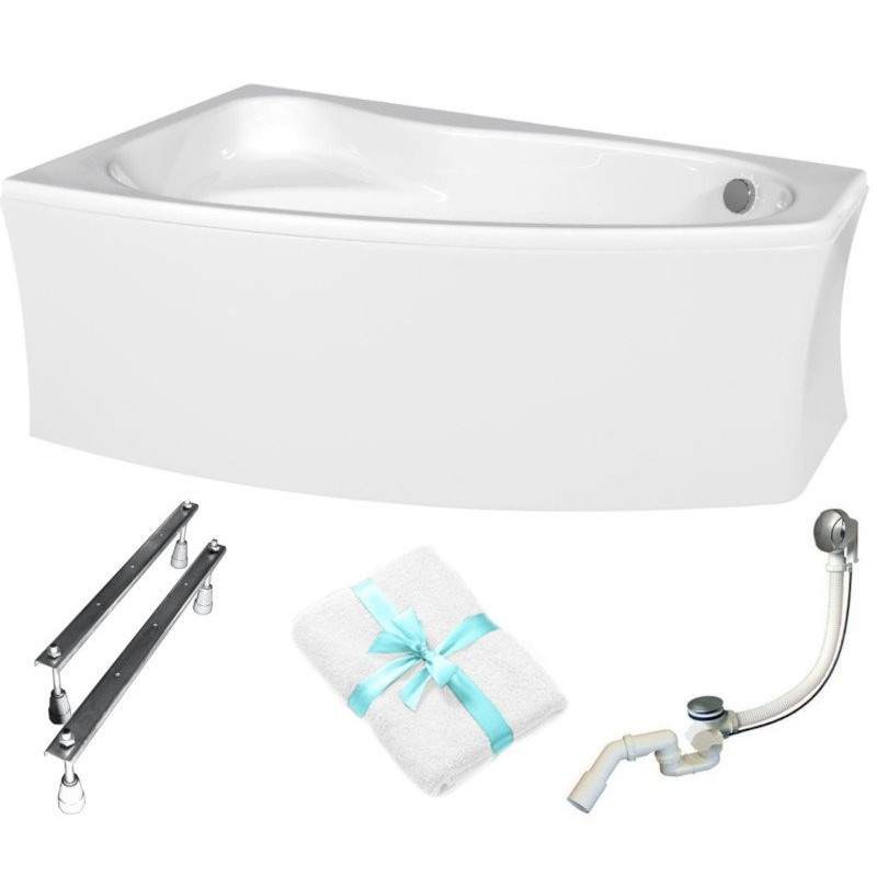 Cersanit Sicilia 160x100 Lewa: Elegancja i Komfort z Gratisem!