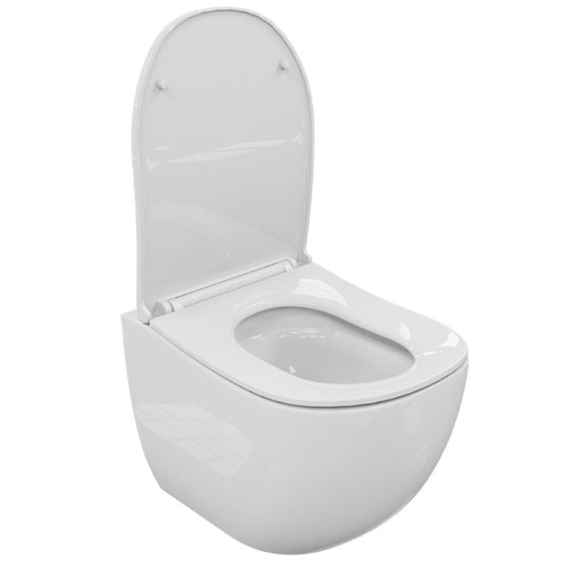 MISKA WC wisząca wirowa wyprofilowana biała LAVITA ERGOSEAT 3.0 z deska