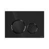 Przycisk spłukujący do WC Cersanit LUNA CZARNY GUN METAL K97-0582