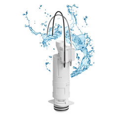 Profesjonalny pneumatyczny zawór spustowy Cersanit AQUA/SYSTEM 40, 50 - oszczędność wody i trwałość dla nowoczesnych łazienek