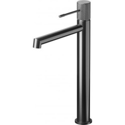 Elegancka Bateria Umywalkowa Zen Cersanit Czarny Gun Metal, Eco Design