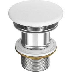 Elegancki korek ceramiczny do umywalek bez przelewu, Cersanit K99-0391