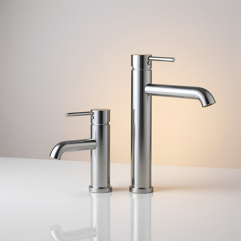 Kuchinox Noia noia bateria umywalkowa stojąca nablatowa chrom