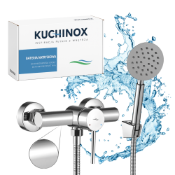 Kuchinox Noia noia bateria natryskowa ścienna chrom