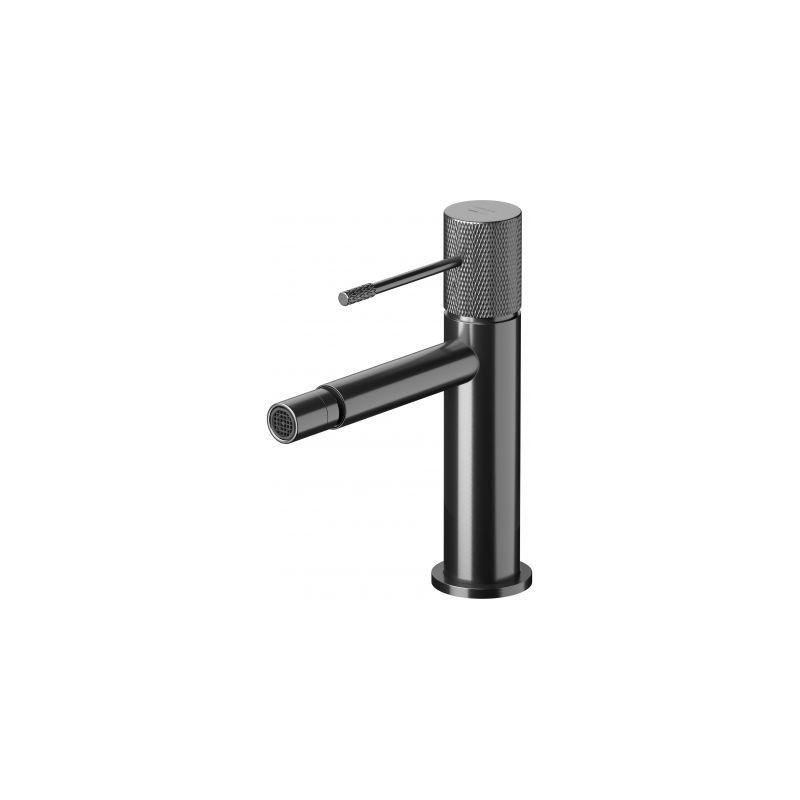 Bateria Bidetowa Jednouchwytowa Cersanit ZEN Czarny Gun Metal z Perlatorem Eco