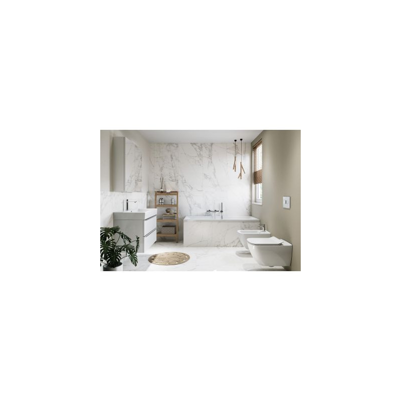 Bateria Bidetowa Jednouchwytowa Virgo Chrom z Perlatorem Water Save i EasyFIX