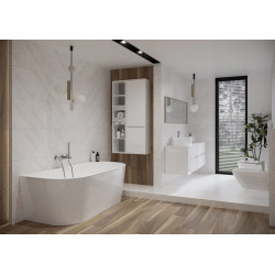 Stylowa wanna wolnostojąca Crea 170x80 do eleganckiej łazienki