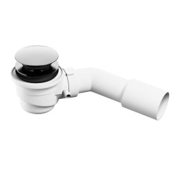 Luksusowa wanna Crea wolnostojąca z elegancką baterią 3-otworową chromowaną