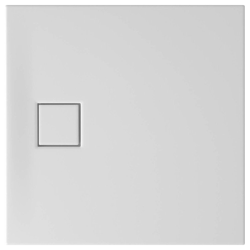 Odkryj Elegancję: Brodzik Tako Slim 80x80, Biały Mat z Syfonem