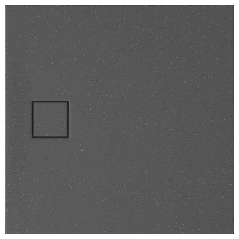 Tako Slim Brodzik Kwadratowy 90x90cm Szary Mat z Syfonem - Nowoczesny design dla Twojej łazienki!