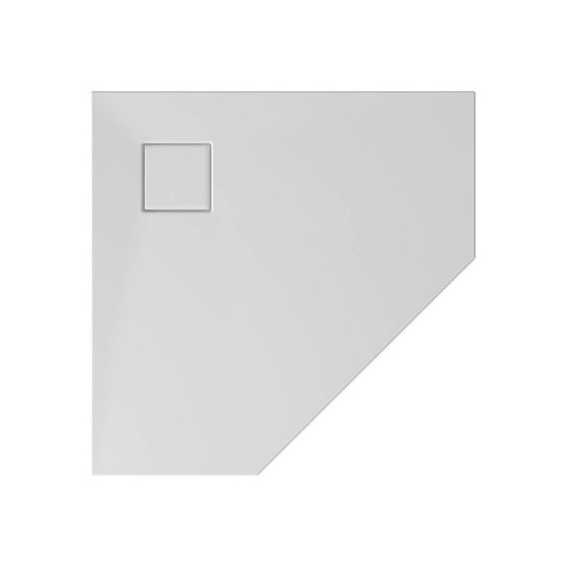 Elegancki Brodzik Tako Slim 80x4 z Syfonem B544 - Kompaktowy Styl i Funkcjonalność