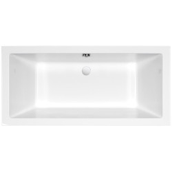 Cersanit Intro Wanna Akrylowa 160x75 cm z Syfonem i Nóżkami - Elegancja i Funkcjonalność