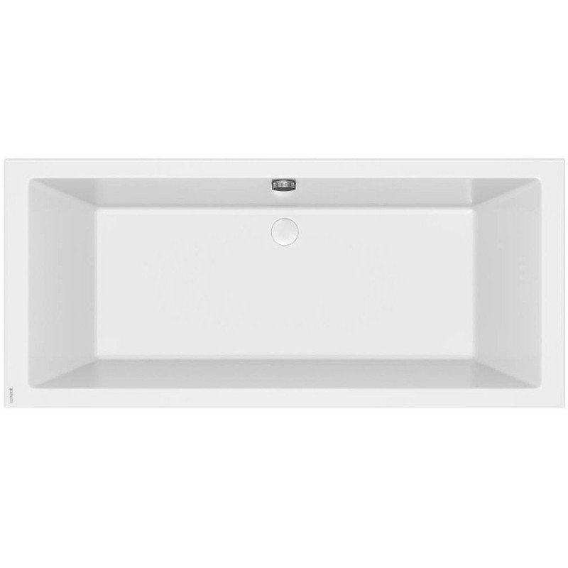 Cersanit Intro Wanna Akrylowa Prostokątna 180x80 z Syfonem i Nóżkami