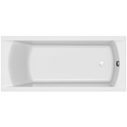 Elegancka Wanna Akrylowa Cersanit Korat 180x80 z Syfonem i Nogami, Biała