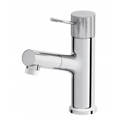 Bateria Umywalkowa z Wyciąganą Wylewką ZEN by Cersanit Chromowana, Unikalny Design i Technologia Water Save