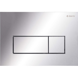 Chromowany Przycisk Spłukujący Slim - Elegancja i Funkcjonalność dla Twojej Łazienki