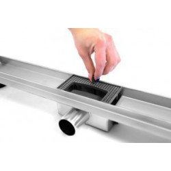 Odpływ liniowy dwustronny G-DRAIN DARK 70