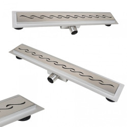 Odpływ liniowy DECOR WAVE 70