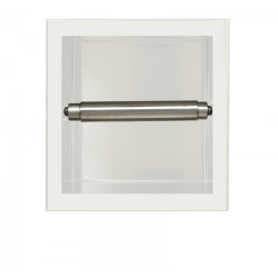 Uchwyt wnękowy na papier toaletowy Wall - Box Paper 1 White