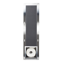 Półka wnękowa na papier toaletowy Wall - Box Paper 3 Inox