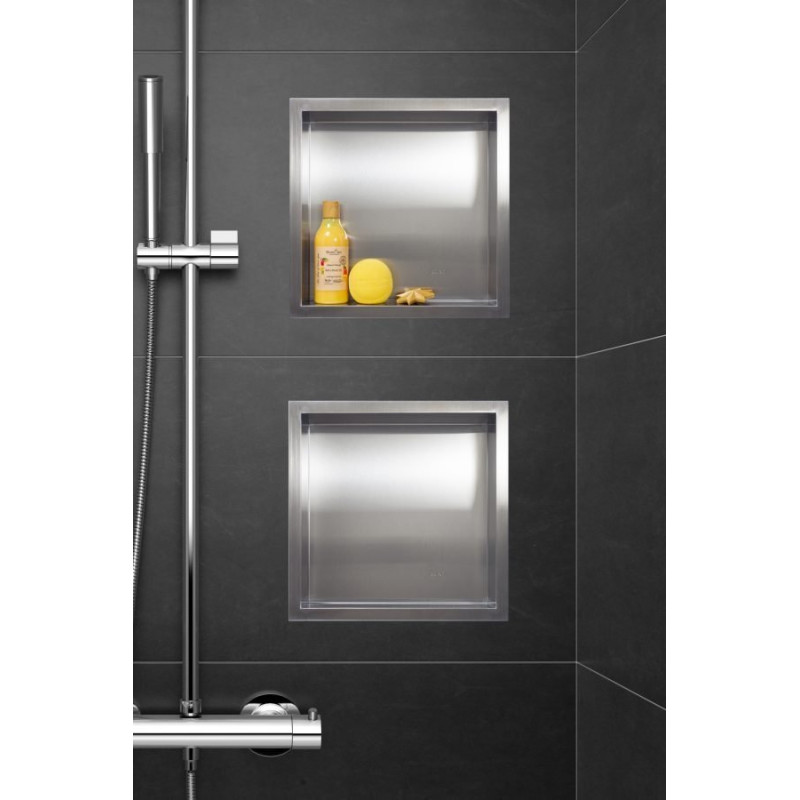 Półka wnękowa Wall - Box ONE 30x30x10 Inox