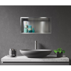 Półka wnękowa Wall - Box ONE 60x30x7 Inox
