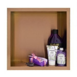 Półka wnękowa Wall - Box ONE 30x30x7 Miedż