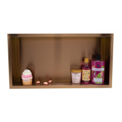 Półka wnękowa Wall - Box ONE 60x30x10 Miedż