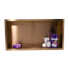 Półka wnękowa Wall - Box ONE 60x30x10 Miedż