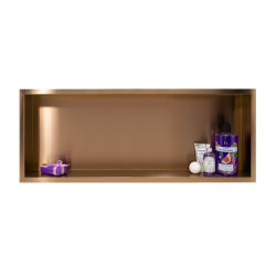 Półka wnękowa Wall - Box ONE 90x30x10 Miedź