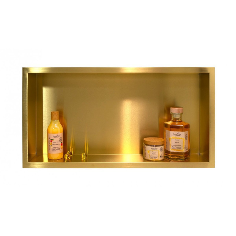 Półka wnękowa Wall - Box ONE 60x30x7 Złota