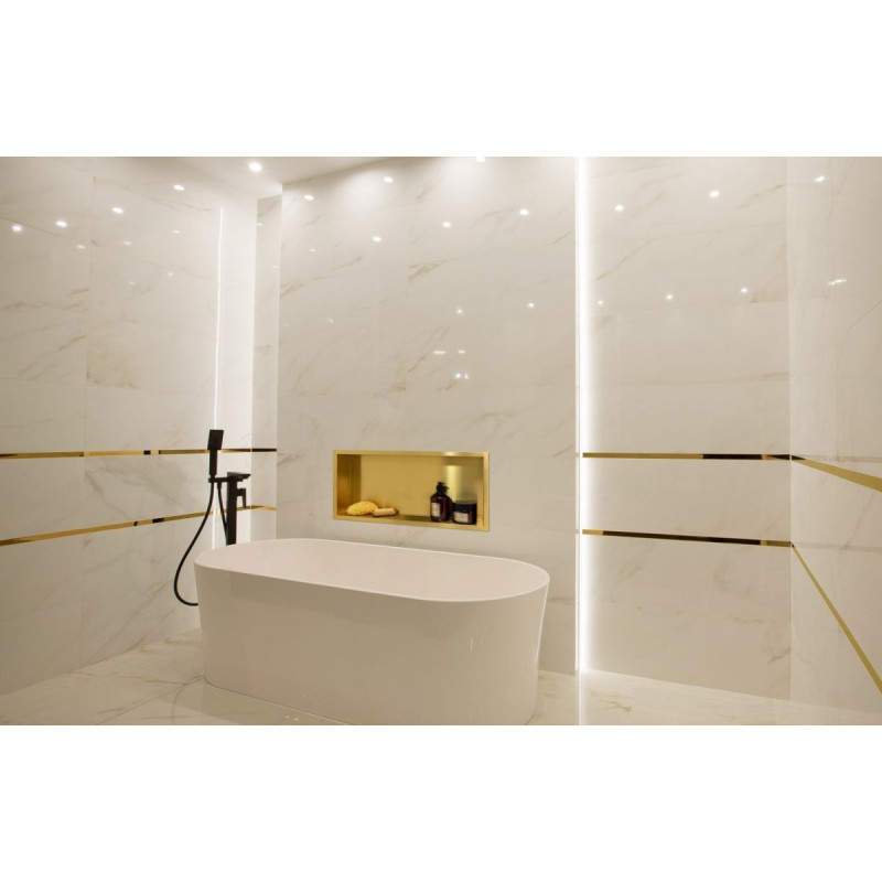 Półka wnękowa Wall - Box ONE 60x30x7 Złota