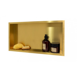 Półka wnękowa Wall - Box ONE 60x30x10 Złota