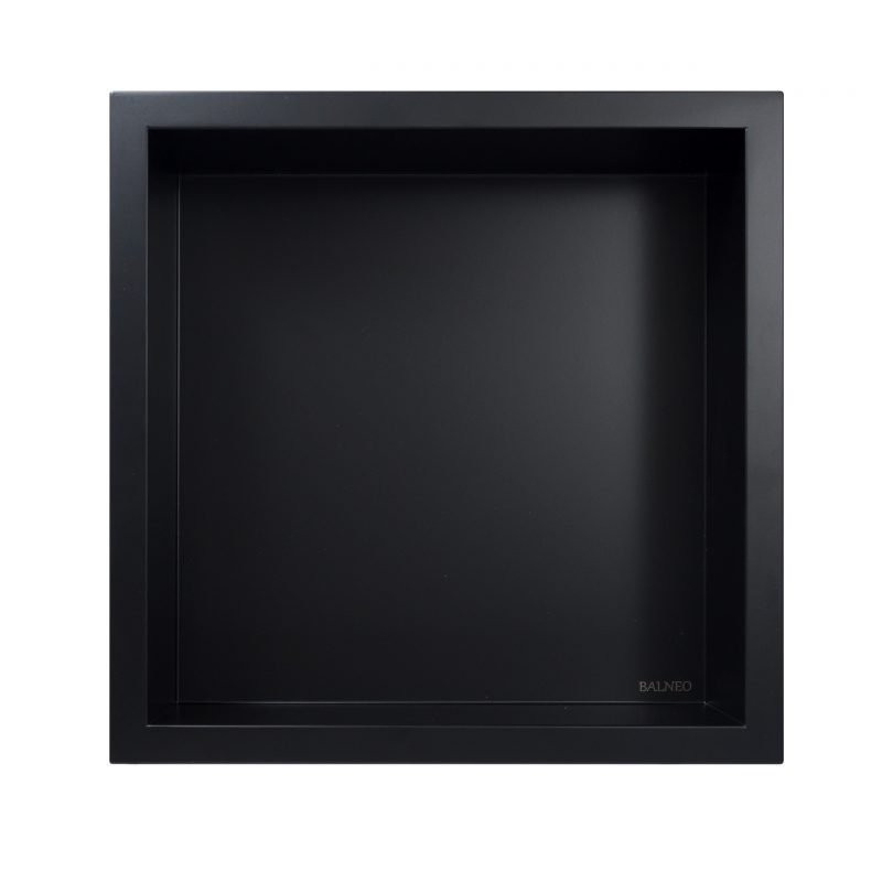 Półka wnękowa Wall - Box ONE 30x30x7 Czarna