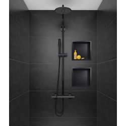 Półka wnękowa Wall - Box ONE 30x30x7 Czarna